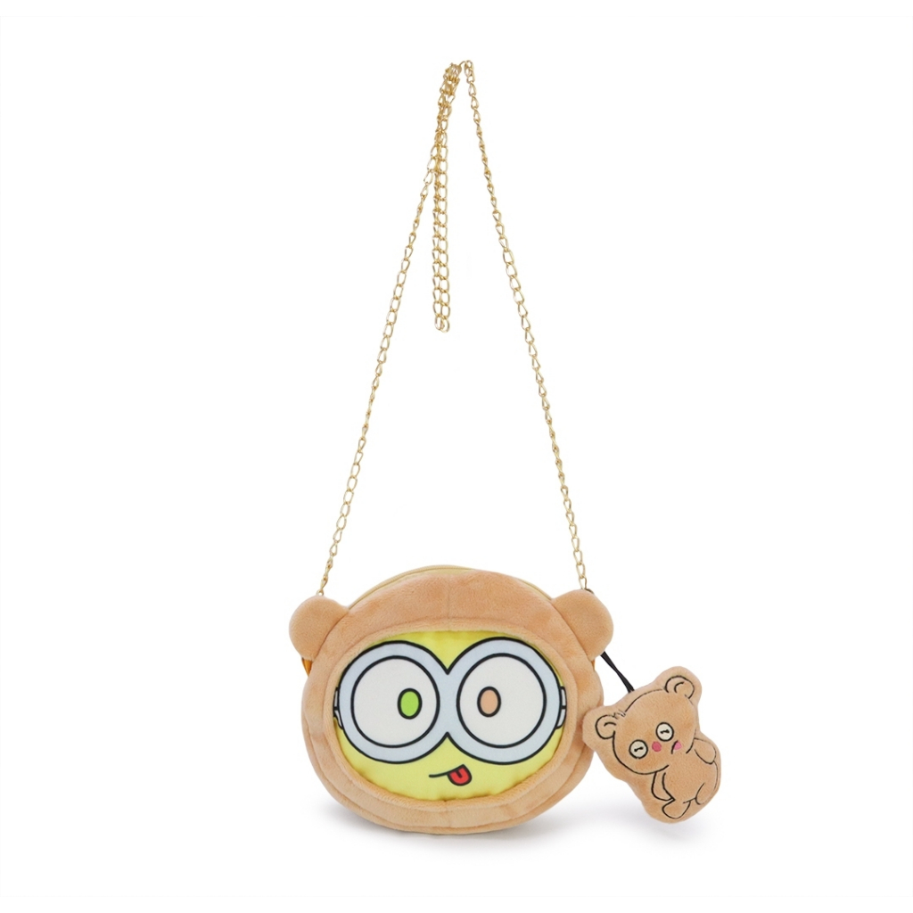 Illuminations ลิขสิทธิ์แท้ กระเป๋าสะพายข้าง มินเนี่ยน Minion : Bob Tim U+Me