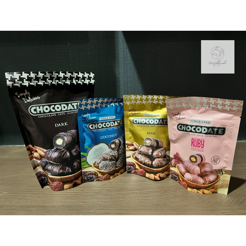 (Premium)Chocodate อินทผาลัมช็อคโกเดท : อินทผาลัมเคลือบช็อคโกแลต