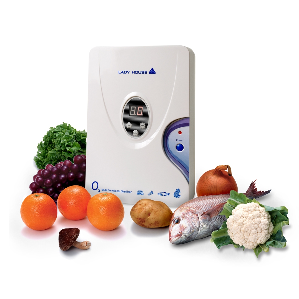 [ส่งฟรี] โอโซนล้างผักผลไม้ เครื่องกำเนิดโอโซนเลดี้เฮ้าส์ 200 มิลลิกรัม/ชั่วโมง