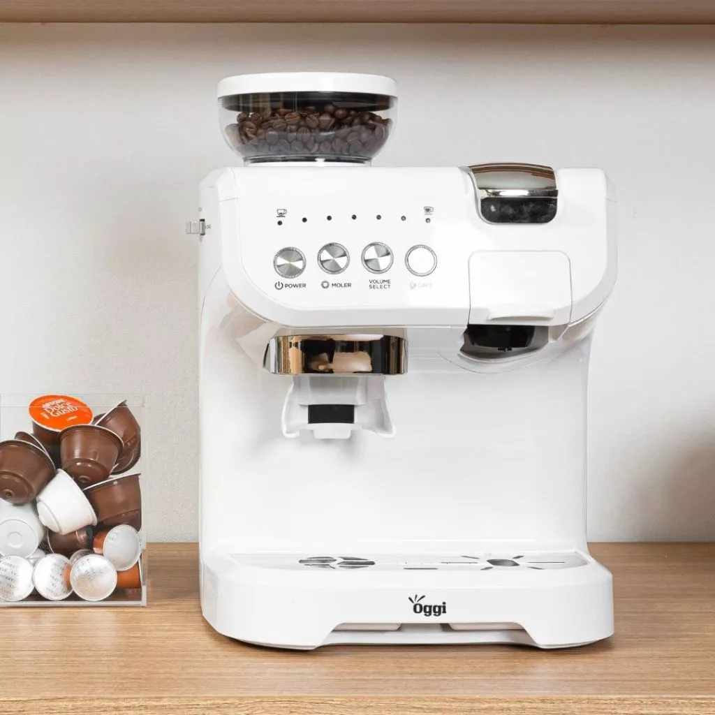 OGGI เครื่องชงและบดกาแฟ All in one รุ่น GB2 ใช้ได้ทั้งกาแฟแคปซูลและกาแฟสด thumbnail 6