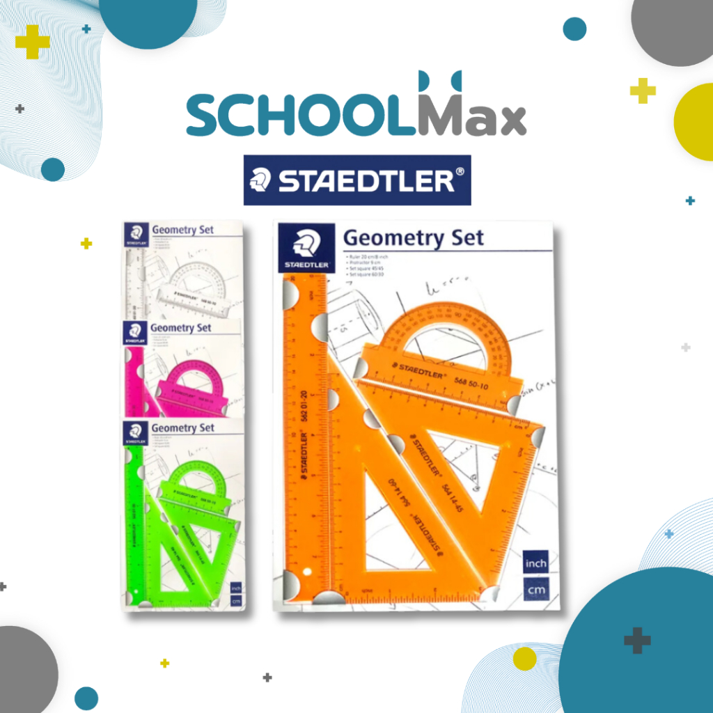 เรขาคณิต ชุดใหญ่ ชุดเขียนแบบ Staedtler / 1ชุด