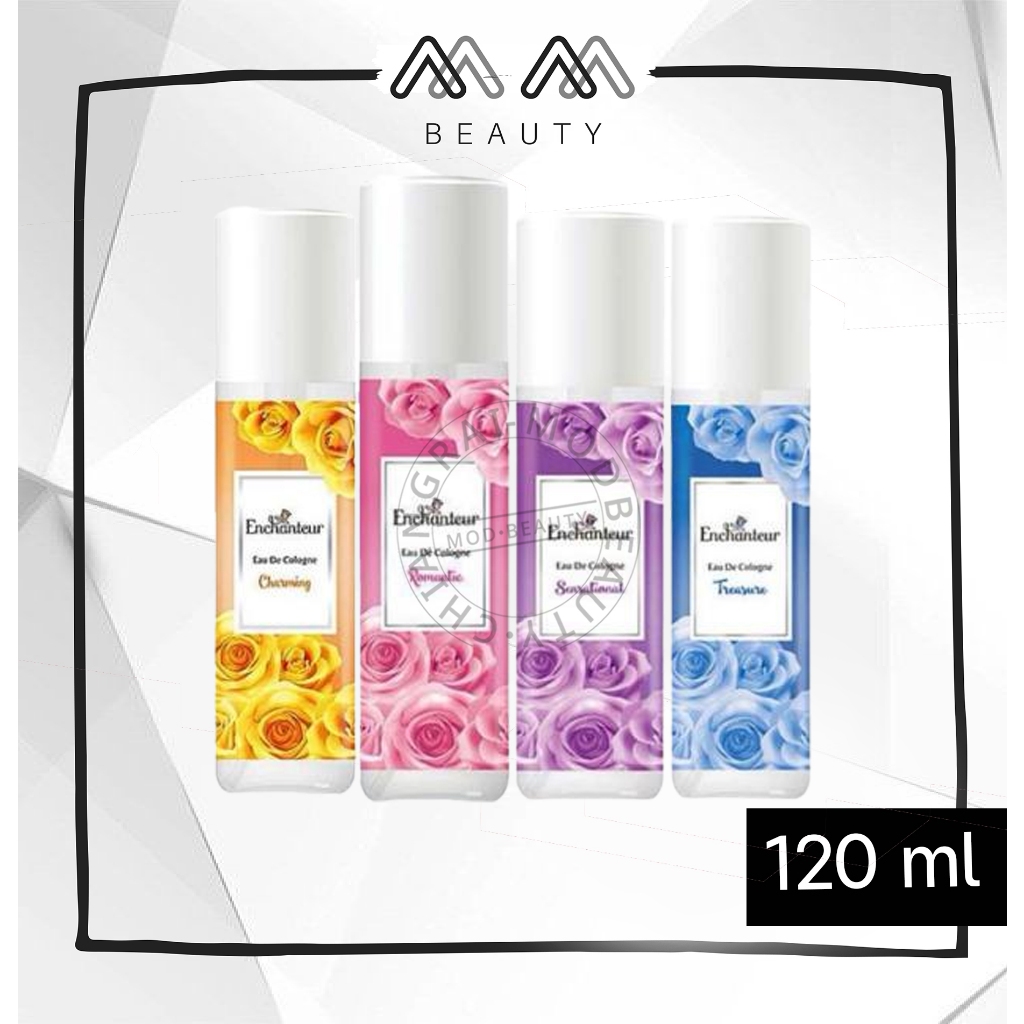 เอนแชนเทอร์ โคโลญจน์ น้ำหอม  Enchanteur Eau De Cologne 120ml.