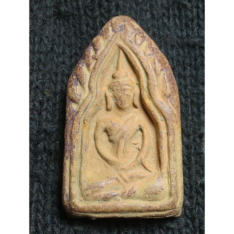 A273ขุนแผนเนื้อดิน พระแท้ไม่ทราบวัด