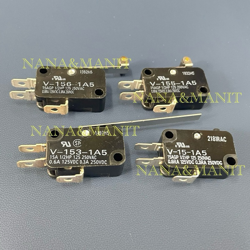 V-15-1A5 V-153-1A5 V-155-1A5 V-156-1A5 Limit Switch OMRON  Made in Japan