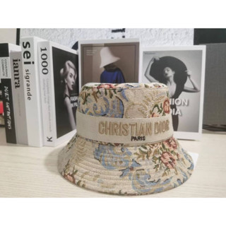 หมวกบักเก็ตหมวกสวยลายดอกไม้ น่ารัก