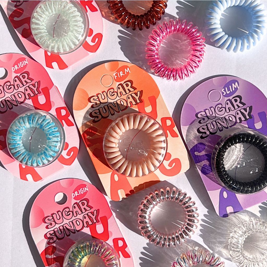 Sugar Sunday Hair Ties - Firm ชูก้าซันเดย์ ยางมัดผม รุ่นเฟริม ผมหนา-หนามาก - รูปที่ 4