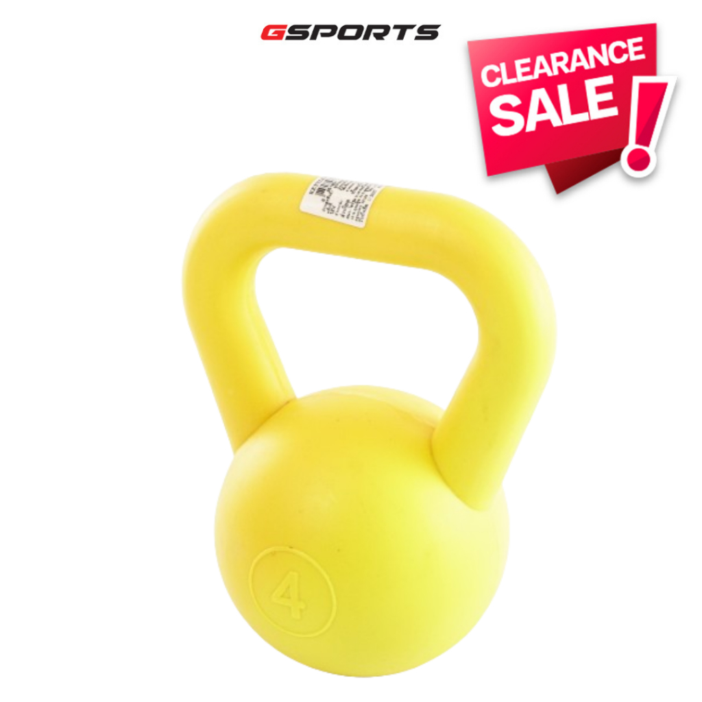 GSports สินค้าClearance สีตก รุ่น KB04 จำนวน 1 อัน ดัมเบลเคตเทิลเบล Kettlebell 4 kg กรุณาอ่านเงื่อนไขก่อนสั่ง