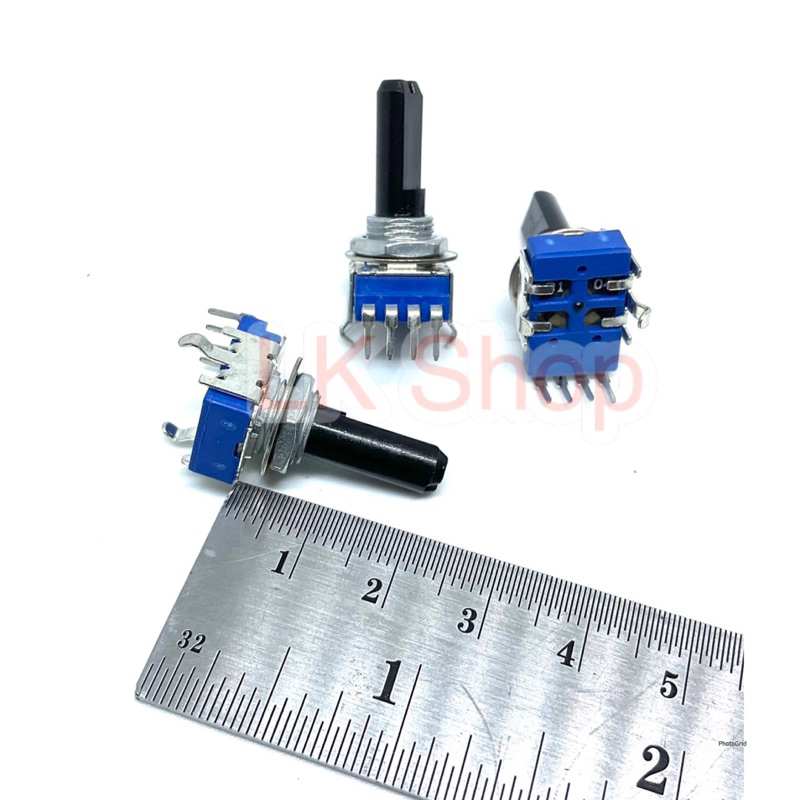 VR วอลลุ่ม มิกซ์ 4ขา  แกน 17มิล มี 10KB, 20KB, 50KB, 100KB พร้อมส่ง ออกบิลได้