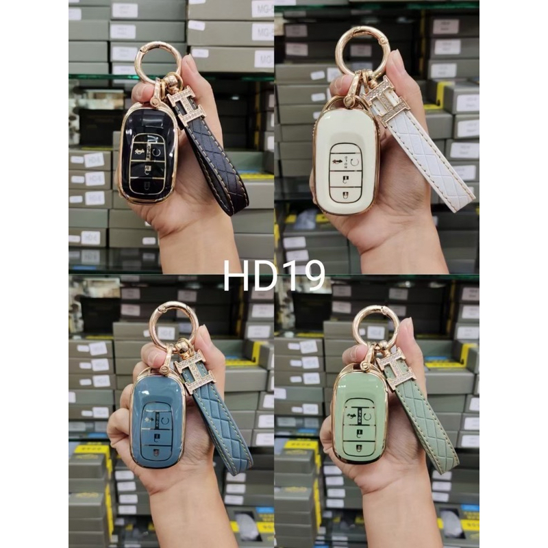 Key Case TPU For HONDA เคสTPU (พร้อมพวงกุญแจ) ตรงรุ่น HONDA Civic 11th New Accord 2021-2023