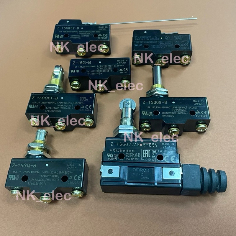 Z-15GW21-B Z-15GQ21-B  Z-15G-B Z-15HW52-B Z-15GQ8-B Z-15GQ-B  Z-15GQ22A55-B5V Limit Switch OMRON