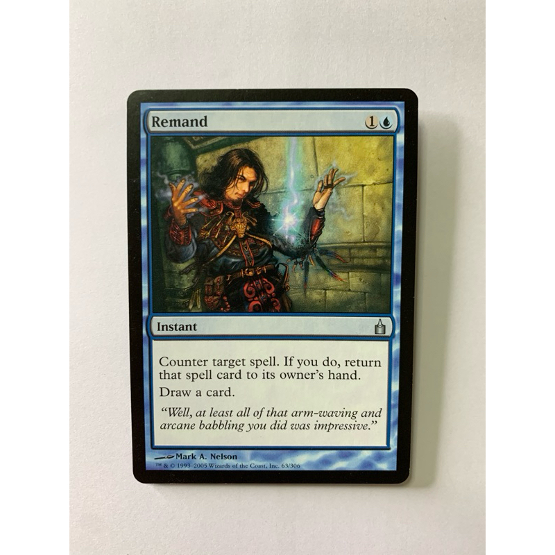 Remand , Commander EDH MTG SINGLE CARD
