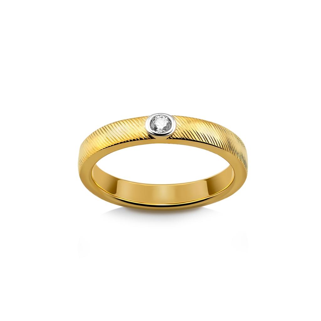 Jewellista طقم خاتمين Hugo فضة 925 بالزركون — صورة 6