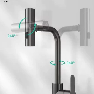 BAANHARDWARE ก๊อกน้ำสำหรับอ่างล้างจาน ปรับได้ 4 แบบหมุนได้360องศา MA-B-004-201