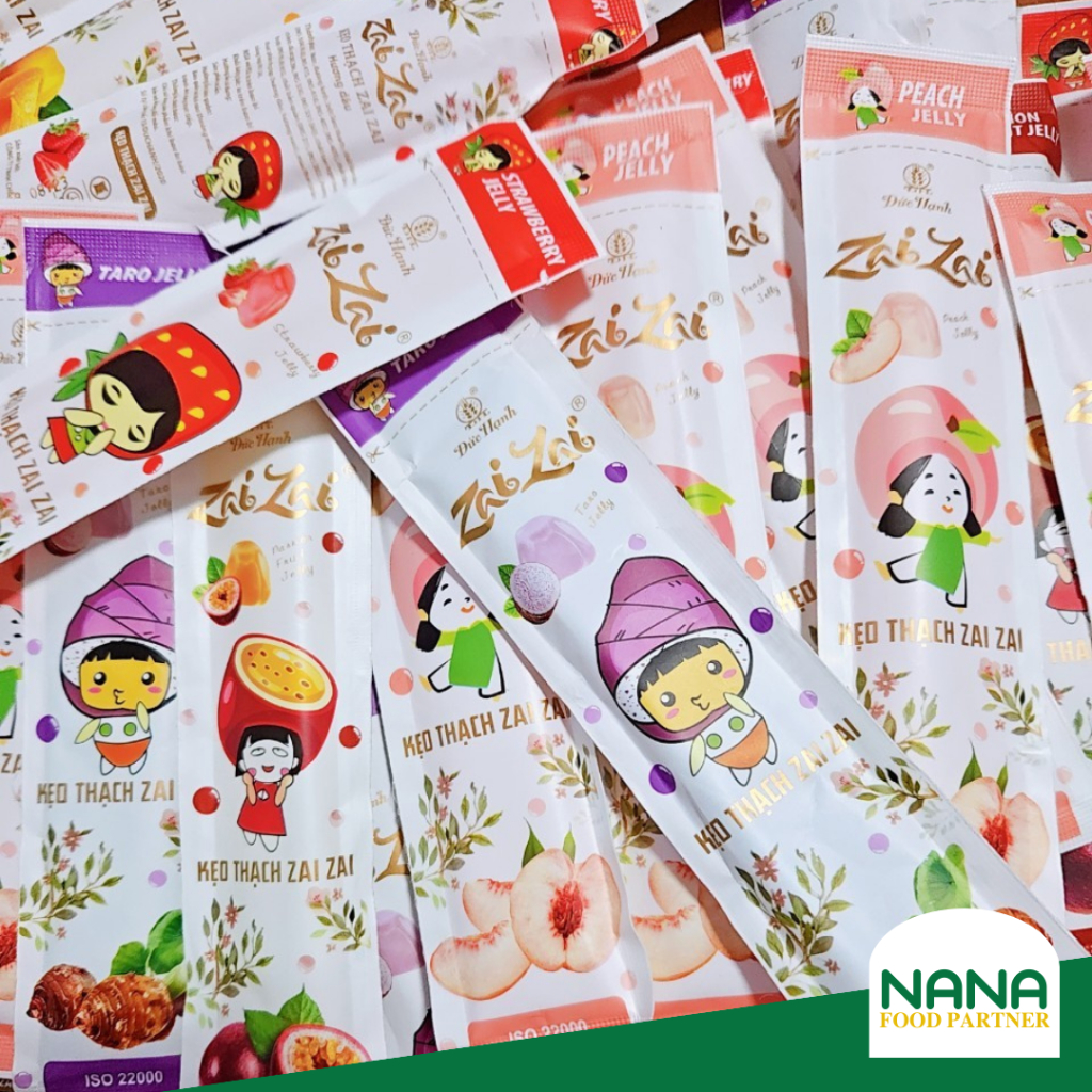 เยลลี่เวียดนาม Zai Zai jelly  **** 10 แถม 1**** ของกินเวียดนาม [พร้อมส่ง]