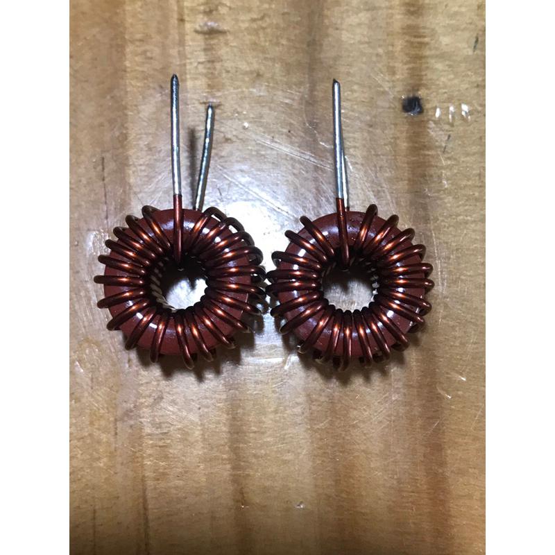 L โมเบส 20mm สีแดง Toroid core Inductors (เบสแน่นๆ หนักๆ กระชับ ลั่นทุ่ง) HT TB GEM ราคา 2ชิ้น