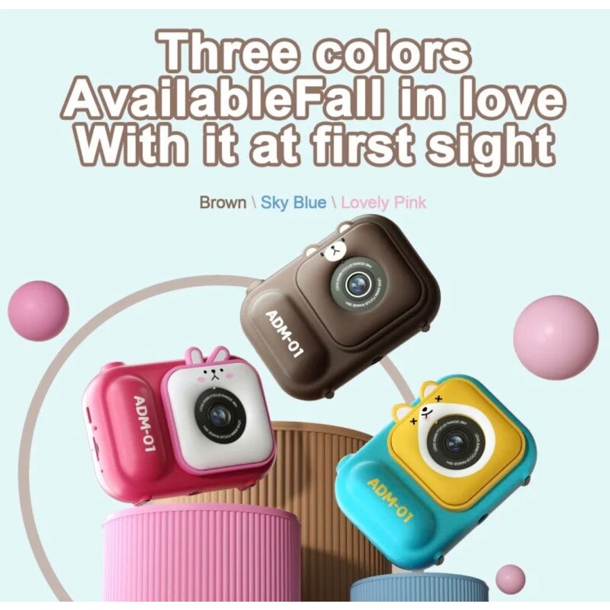 S11กล้องเด็กการ์ตูนของเล่นเพื่อการศึกษาน่ารักกล้องดิจิตอลขนาดเล็กพร้อมหน้าจอ2.4นิ้วกล้องวีดีโอของขวัญวันเกิดของเด็ก
