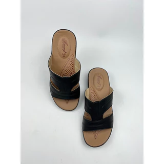 A-01 รองเท้าเพื่อสุขภาพ เท้าอวบเท้าใหญ่ใส่ได้ สามมารถปรับตามหน้าเท้าได้ รองเท้าแตะเพื่อสุขภาพ ลดแรงกระแทก มีปุ่มนวดเท้า