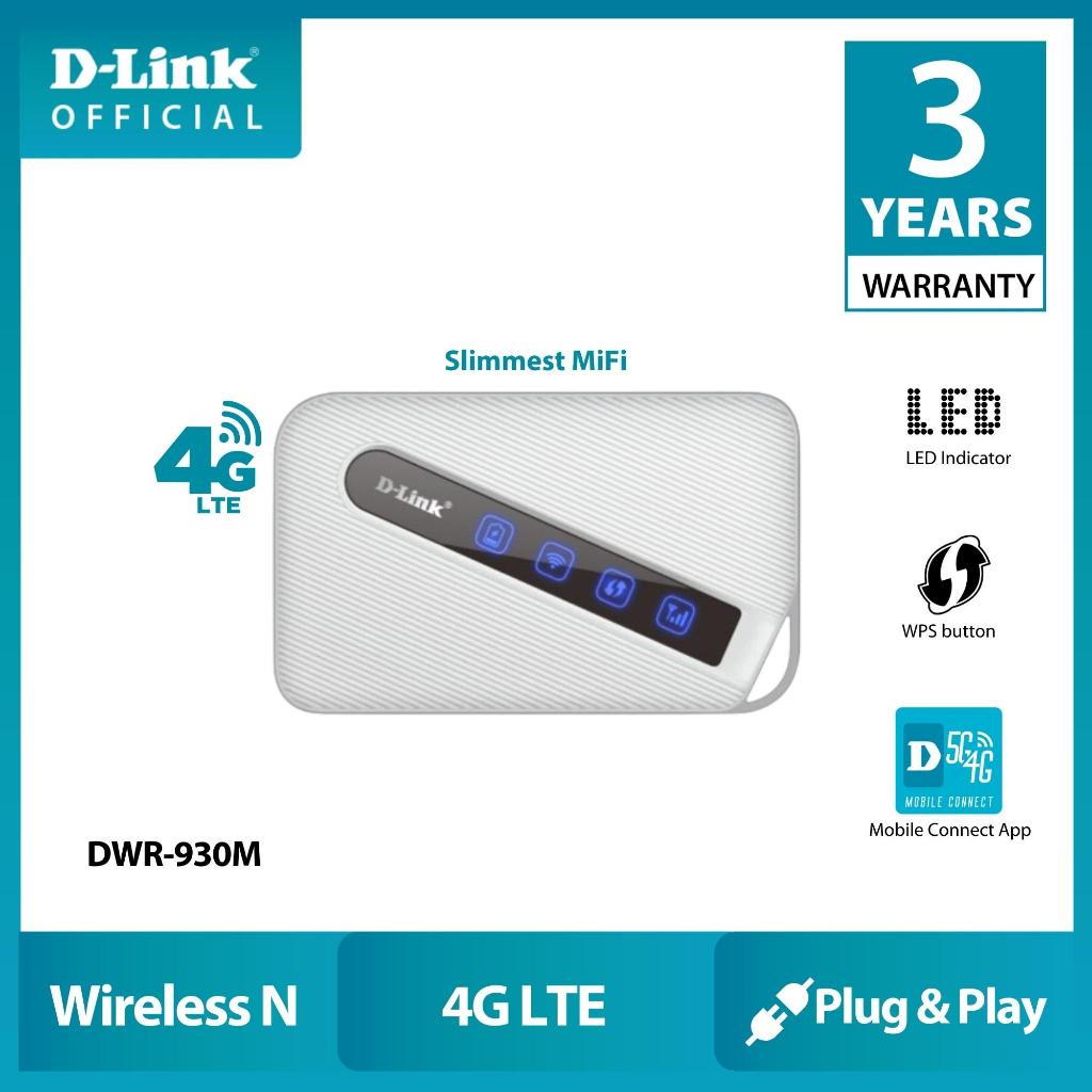DWR-930M 4G/LTE Pocket Wi-Fi ใส่ซิม พกพาได้ทุกที่