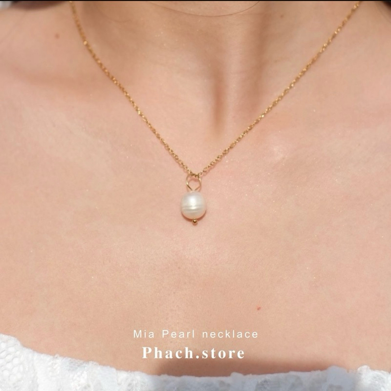 สร้อยคอจี้มุก MIA Pearl necklace