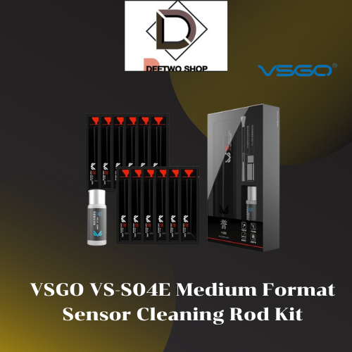 VSGO VS-S04E Medium Format Sensor Cleaning Rod Kit อุปกรณ์สำหรับทำความสะอาดเลนส์