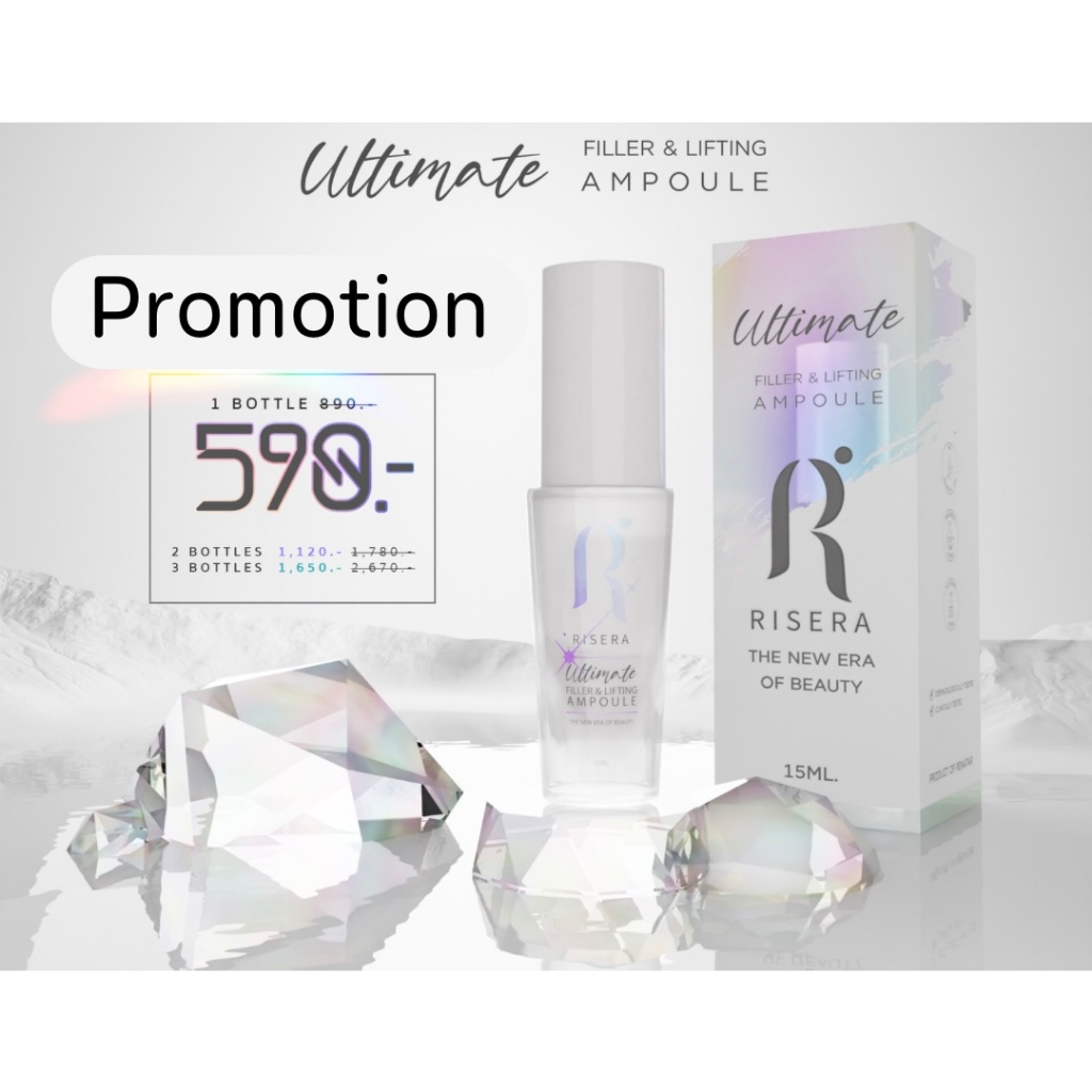 Renatar Risera Filler & Lifting Ampoule Skincare renatar ไรเซร่า เซรั่มบำรุงผิวเข้มข้น