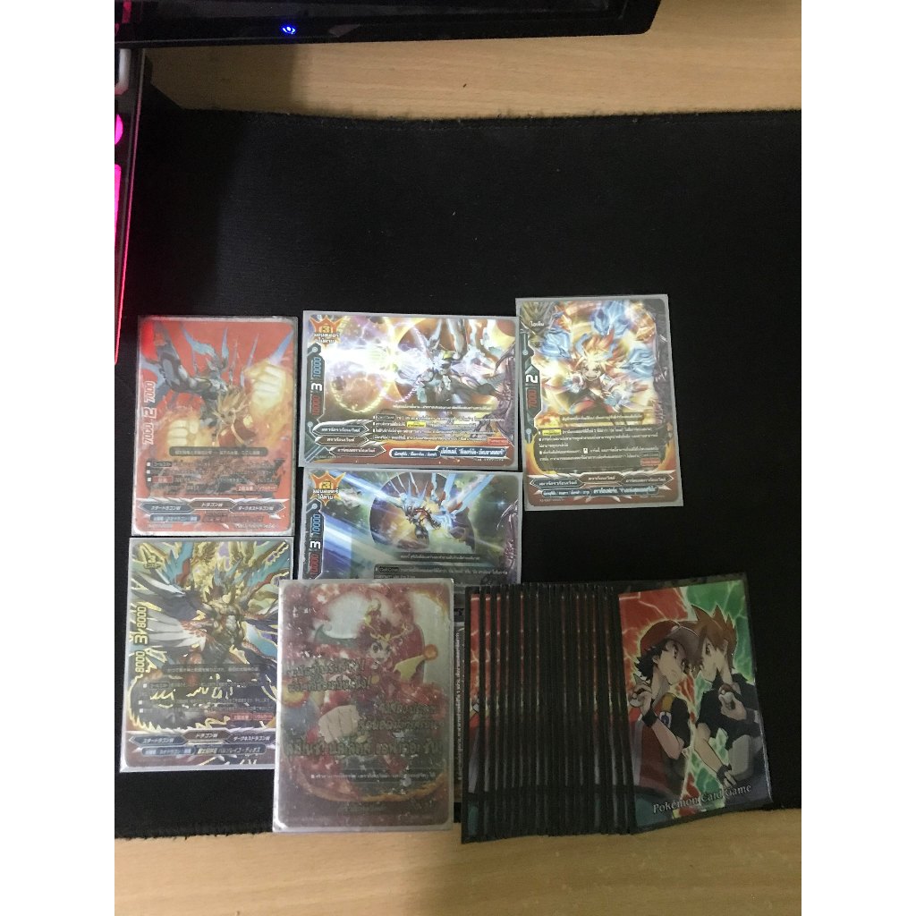 BUDDY FIGHT เด็ค DARGON WORD ชุดรวมพร้อมเล่น Rare มังกรสุริยัน