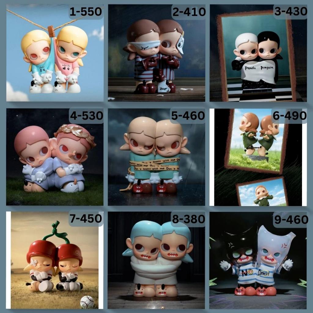 👯‍♂️พร้อมส่ง แบบตัวแยก และแบบสุ่ม👯‍♂️ 👬 Zsiga Twin 👬