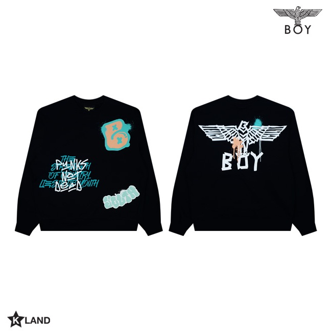 [CLEARANCE] BOY LONDON SWEATER เสื้อ แขนยาว สเวตเตอร์ บอยลอนดอน (BOY21MT3903N)
