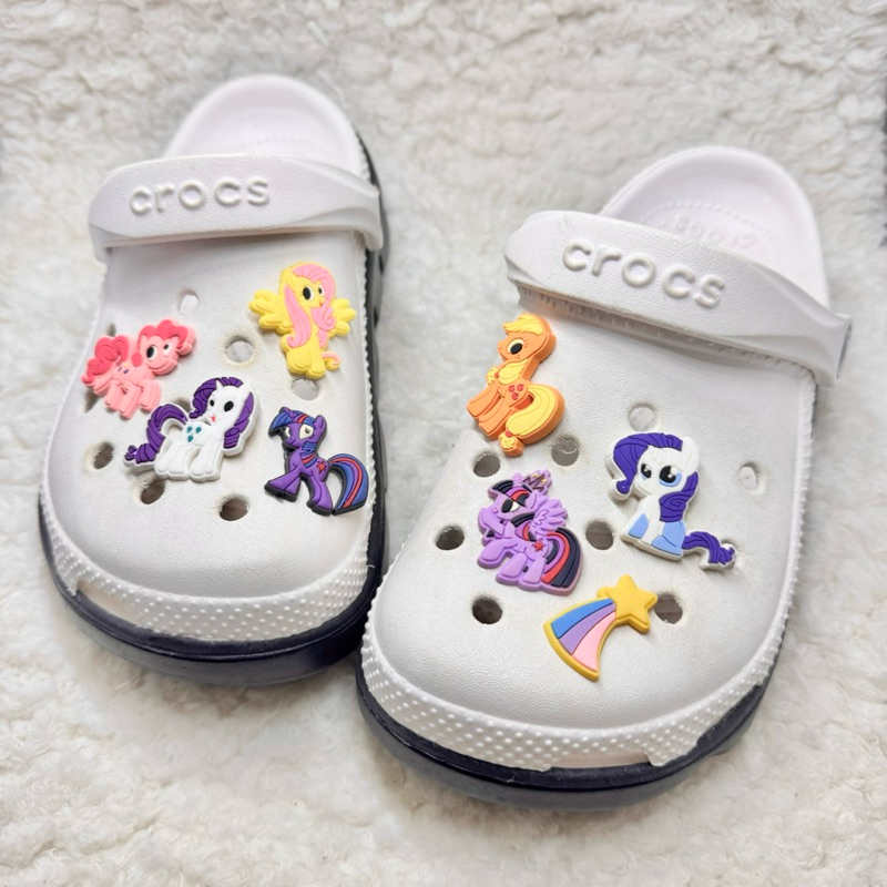 JBCT  👠🌈🌺 ตัวติดรองเท้ามีรู ชุด ม้าน้อยโพนี 🌈👠✨🎊 ShoeCharm “  my little pony “