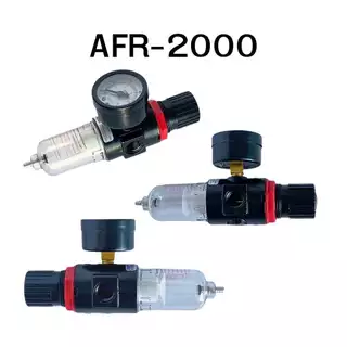 Abiz ตัวกรองลมดักน้ำ ชุดกรองดักน้ำ AFR2000 / ARC2000 / AR2000 ตัวดักไอน้ำ