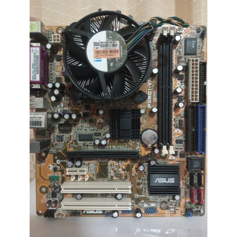 Mainboard 775 DDR1 ASUS P5RD1-VM แถม PD805 + Sink แกนทองแดง