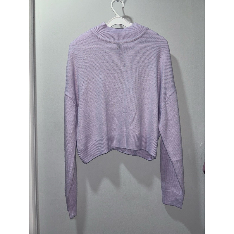[Secondhand]•HM•Sweater #Light purple #Size S