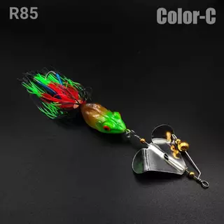 กบใบพัด ใบเคาะ 18กรัม ตีชะโด เหยื่อผิวน้ำ มีให้เลือก 5 สี ร้าน porpraew R85