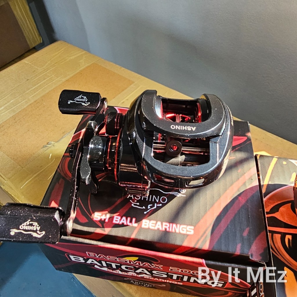 ของแท้ ราคาถูก ❗❗ รอกหยดน้ำ รอกอะชิโน่ รอกเบท Ashino Bassmax 5+1BB คุณภาพดี มีเสียงเวลาลาก Casting reel - รูปที่ 2