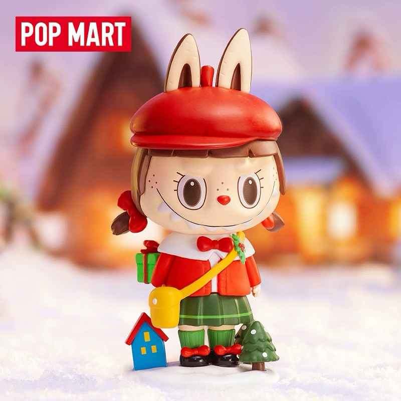 [ยกบ็อค] Labubu Christmas Series POPMART กล่องสุ่ม พร้อมส่ง ของเล่น ของสะสม