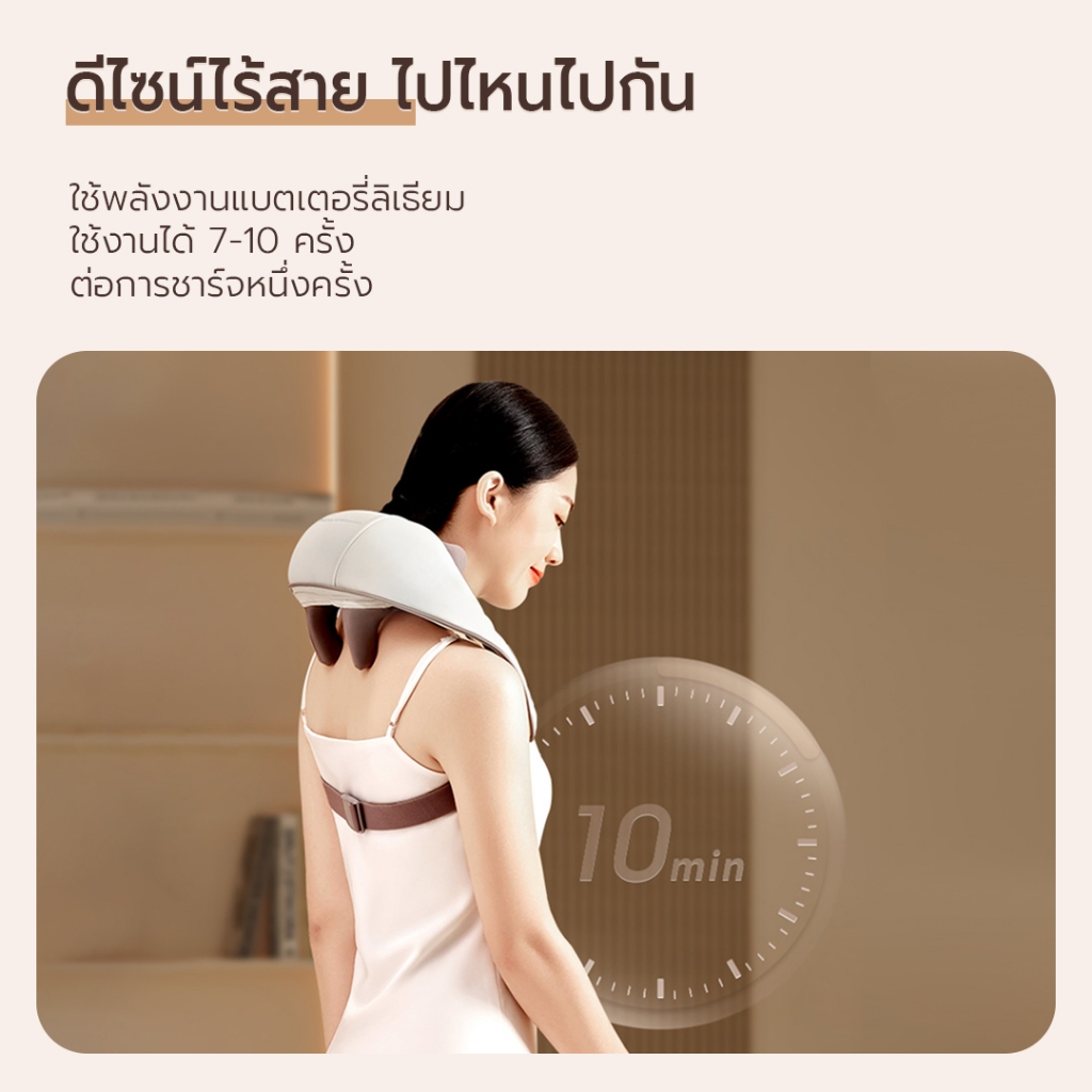 breo รุ่น iShoulder Slim (Neck N5 Mini) เครื่องนวดคอ บ่า รูปที่ 3