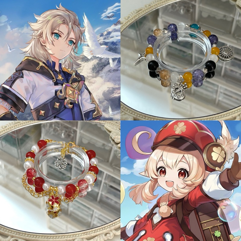 สร้อยข้อมือGenshin 🎨Albedo💣Klee🎨