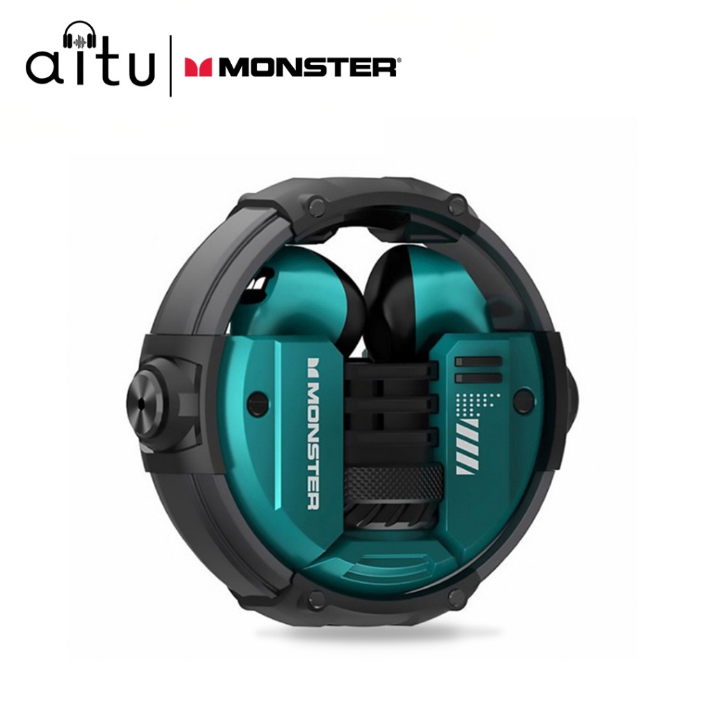 Monster XKT10 หูฟังบลูทูธไร้สาย ตัดเสียงรบกวน เชื่อมต่อรวดเร็ว สวมใส่สบาย ใช้งานได้นาน เสียงดี