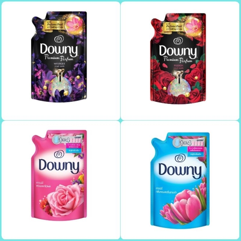 🔥🔥ดาวน์นี่น้ำยาปรับผ้านุ่มสูตรเข้มข้น ขนาด 470-490 มล จัดชุด 3 ถุง ของแท้ 100% 🥳 - รูปที่ 3