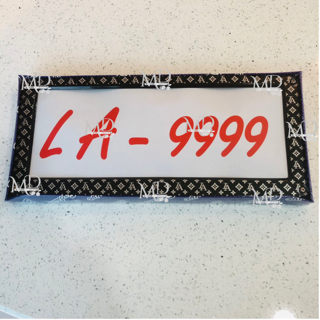 ป้ายสแตนเลสเเท้ 100% ลาย LA