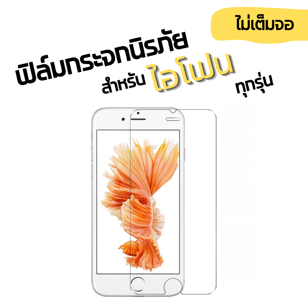 ฟิล์มกระจกสำหรับ iPhone 4 4s 5 5s SE2 SE3 X XS XR 11 11PRO12pro 12 11PROMAX 14PROMAX 12promax 13 14 15 15promax 16PROMAX
