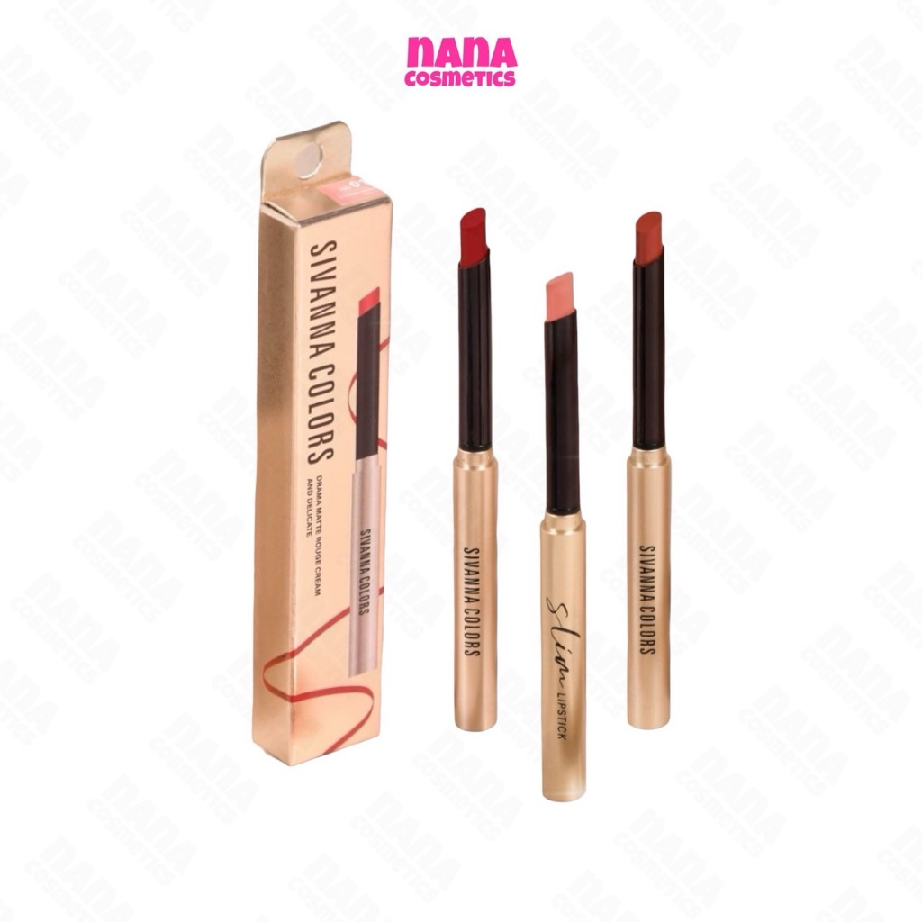 HF5114 ซีเวนน่า คัลเลอร์ส ดราม่า แมทท์ รูจ ครีม แอนด์ เดลิเคท Sivanna Colors Drama Matte Rouge Cream And Delicate