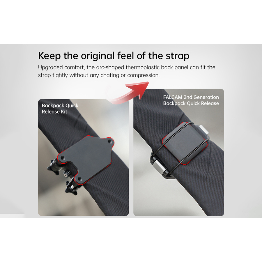 FALCAM - F38B3803 F38 Quick Release Kit for Backpack V2