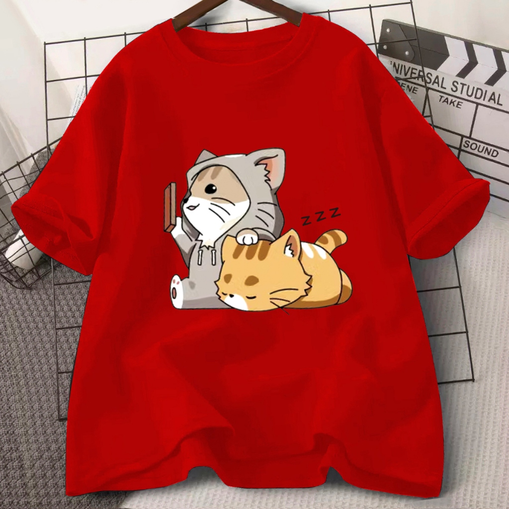 D482（พร้อมส่งจากไทย）เสื้อยืดแขนสั้ง ผ้านุ่มใส่สบายฯ มี7สีหลายสีเลือกได้ S-3XL