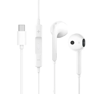 หูฟัง Y27 King Kong Type-C ไมโครโฟนในตัว ช่องซ้ายและขวา หูฟังแบบมีสาย USB-C เหมาะสำหรับ Android [พร้อมกล่อง]