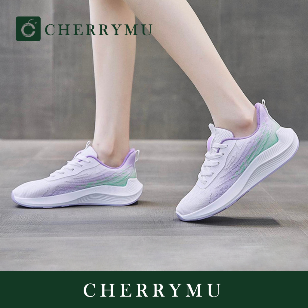 CHERRYMU รุ่น QZ156 รองเท้าผ้าใบ เบาใส่สบาย