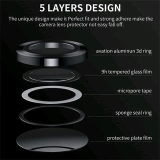 ฟิล์มกระจกกล้อง วงแหวน สำหรับ Xiaomi 17 14T 13T pro poco X8 F8 F7 Ultra x7 f6 pro redmi note 15 14 pro + 4g 5g แหวนกล้อง