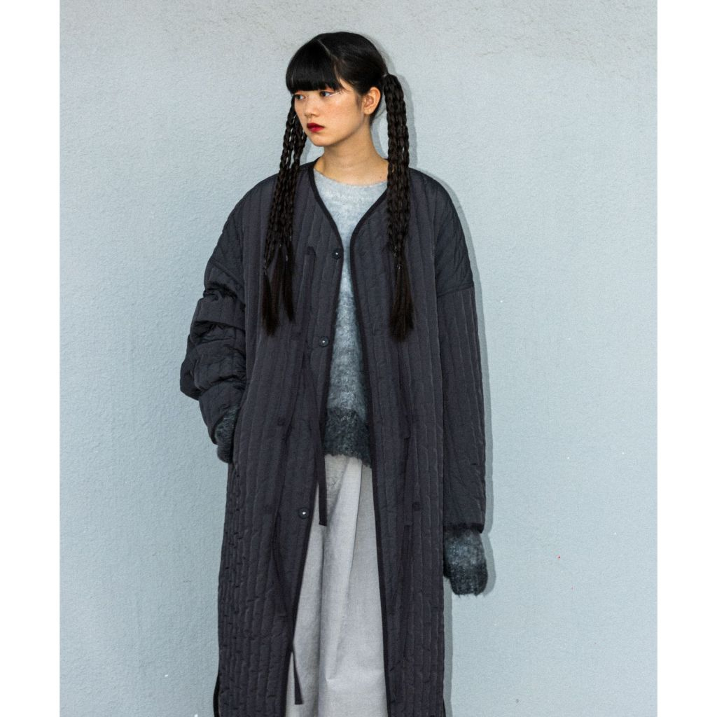 niko and ... [MODE NORM CORE] ALLIED maxi quilt coat