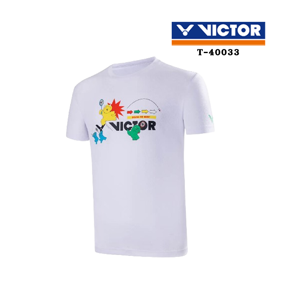 VICTOR เสื้อกีฬาแบดมินตัน แขนสั้น รุ่น T-40033