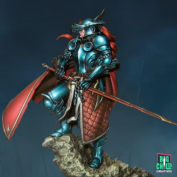 (PREORDER) Echoes of Camelot : Uther Pendragon 75mm - Big Child Creatives